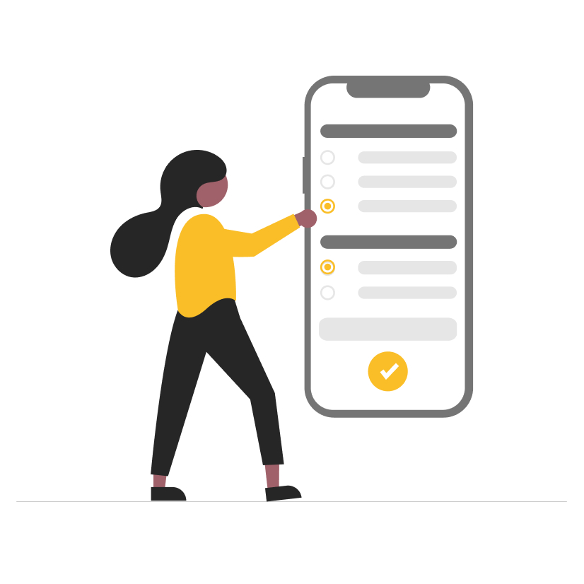 Illustration digitale Beteiligung